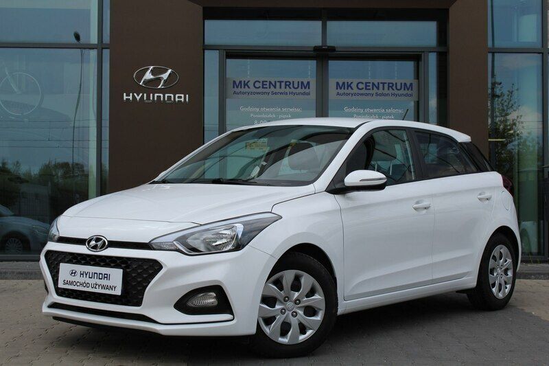 Używany Hyundai i20 Classic 84 KM (61 kW) 2019 Biały Hatchback