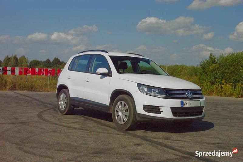 Biały Używany 2015 VW Tiguan SUV | 42 500 zł (Super Cena) - Obraz 1/4