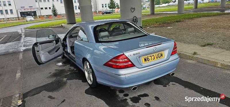 Niebieski Używany 2000 Mercedes CL500 Coupe | 19 990 zł - Obraz 1/4