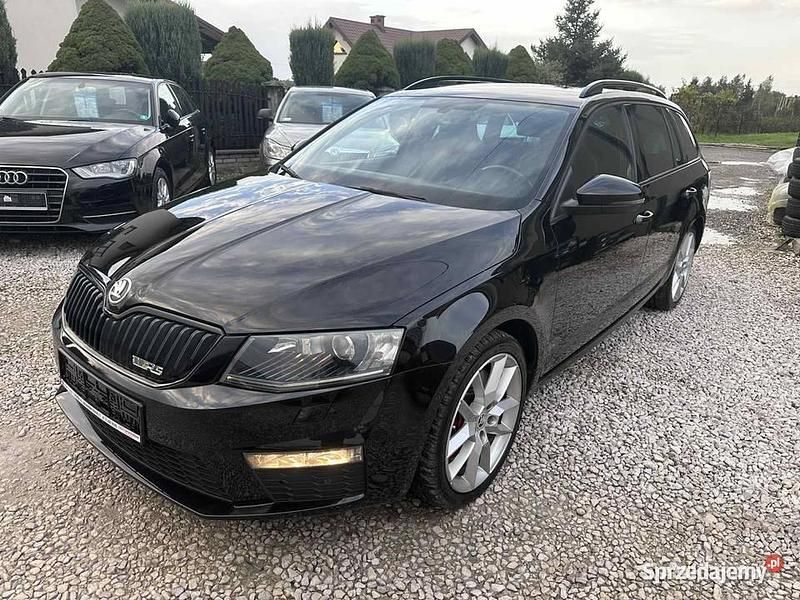 Czarny Używany 2014 Skoda Octavia RS Kombi | 49 900 zł (Drogi) - Obraz 1/4
