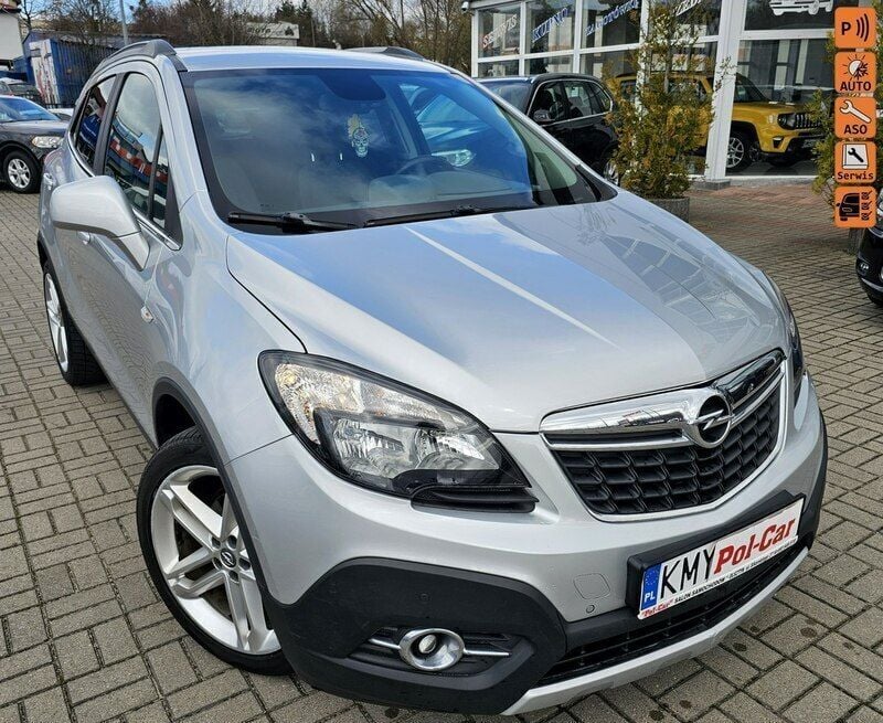 Srebrny Używany 2016 Opel Mokka SUV | 34 900 zł (Dobra cena) - Obraz 1/4