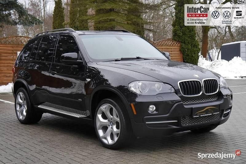 Czarny Używany 2007 BMW X5 SUV | 89 000 zł - Obraz 1/4