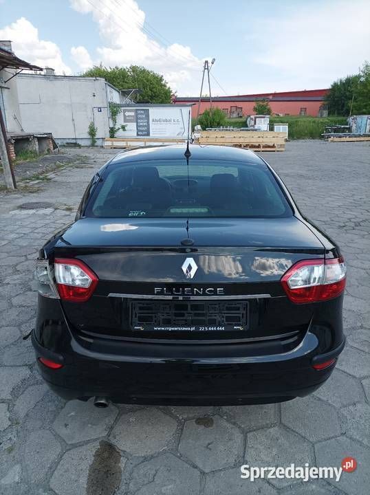 Czarny Używany 2015 Renault Fluence Sedan/Limuzyna | 14 900 zł - Obraz 1/4