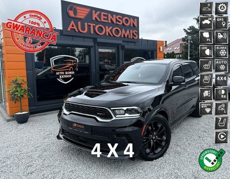Czarny Używany 2021 Dodge Durango SUV | 198 888 zł - Obraz 1/4