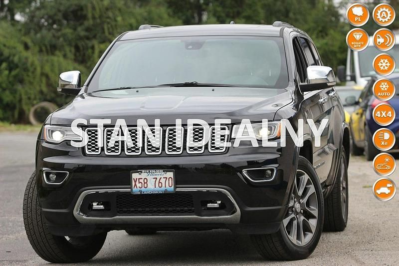 Czarny Używany 2018 Jeep Grand Cherokee SUV | 102 999 zł (Uczciwa cena) - Obraz 1/4