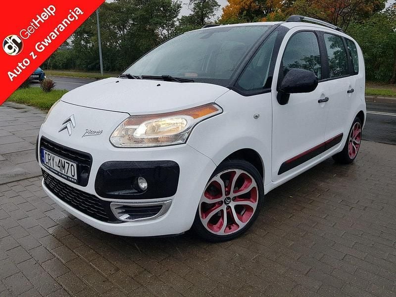 Biały Używany 2012 Citroën C3 Picasso Exclusive Minivan | 17 500 zł (Dość drogi) - Obraz 1/4