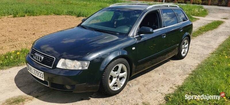Czarny Używany 2003 Audi A4 S-Line Kombi | 10 900 zł (Uczciwa cena) - Obraz 1/4