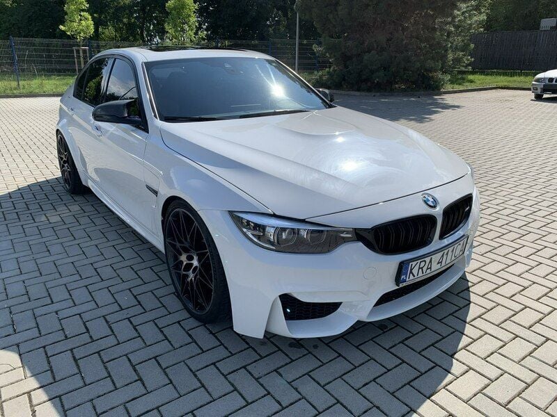 Używany BMW M3 Competition Edition 450 KM (330 kW) 2018 Biały Sedan/Limuzyna