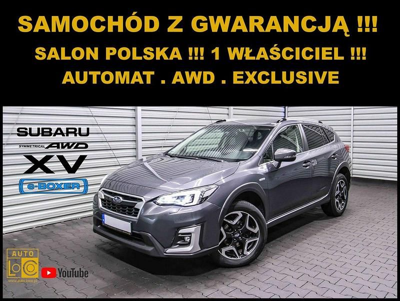 Szary (metalik) Używany 2020 Subaru XV SUV | 84 999 zł - Obraz 1/4