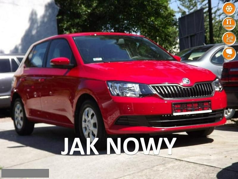 Bordowy (metalik, perła) Używany 2015 Skoda Fabia Hatchback | 36 500 zł (Drogi) - Obraz 1/4