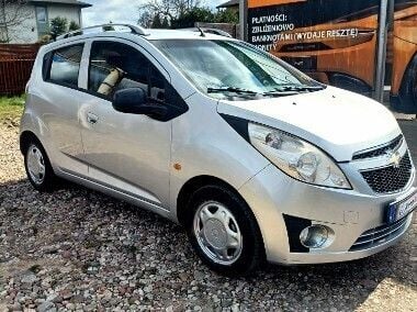 Srebrny Używany 2010 Chevrolet Spark Hatchback | 11 900 zł - Obraz 1/4