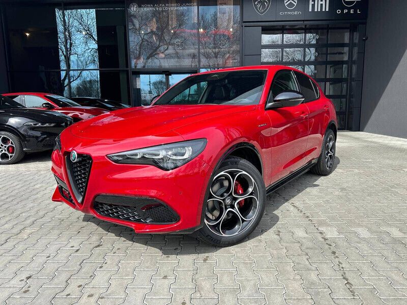 Lakier pastelowy czerwony alfa red Nowe 2025 Alfa Romeo Stelvio Veloce SUV | 219 900 zł - Obraz 1/4