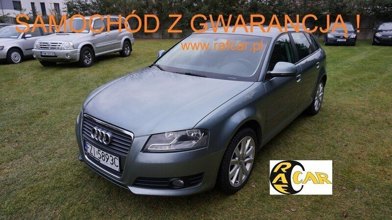 Szary Używany 2009 Audi A3 Hatchback | 24 999 zł (Uczciwa cena) - Obraz 1/4