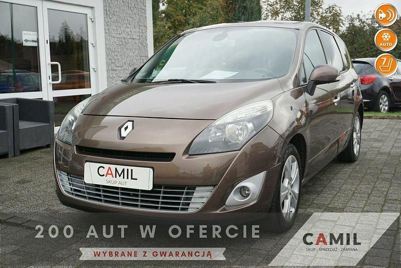 Brązowobeżowy Używany 2009 Renault Grand Scénic III Minivan | 14 800 zł - Obraz 1/4