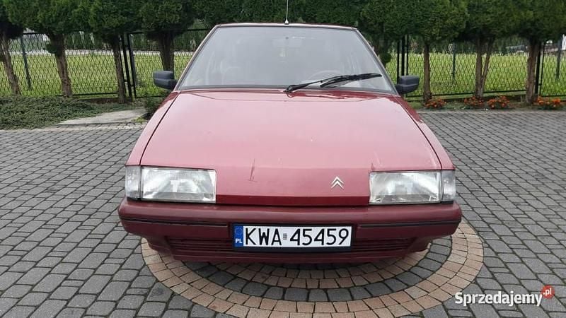 Bordowy Używany 1988 Citroën BX Hatchback | 11 700 zł - Obraz 1/4