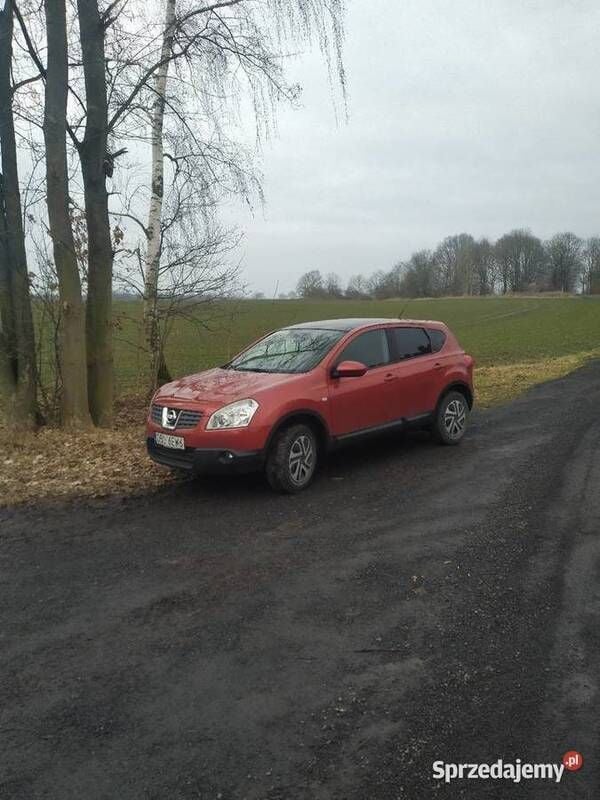 Czerwony Używany 2007 Nissan Qashqai SUV | 15 500 zł (Uczciwa cena) - Obraz 1/4