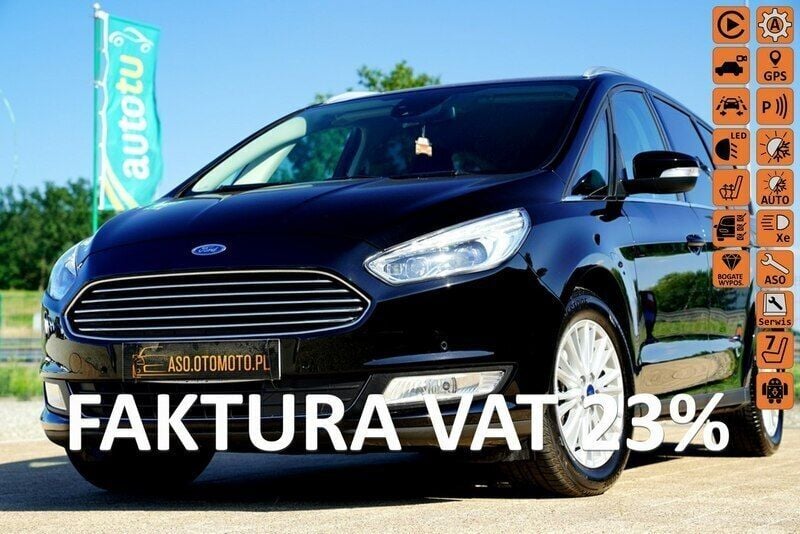 Czarny (metalik) Używany 2020 Ford Galaxy Minivan | 88 373 zł (Drogi) - Obraz 1/4