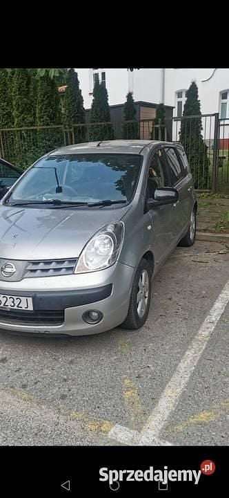 Srebrny Używany 2007 Nissan Note Minivan | 8900 zł (Uczciwa cena) - Obraz 1/1