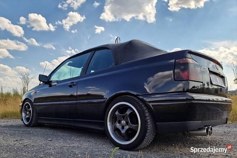 Czarny Używany 1996 VW Golf Cabriolet Kabriolet | 16 100 zł - Obraz 1/4