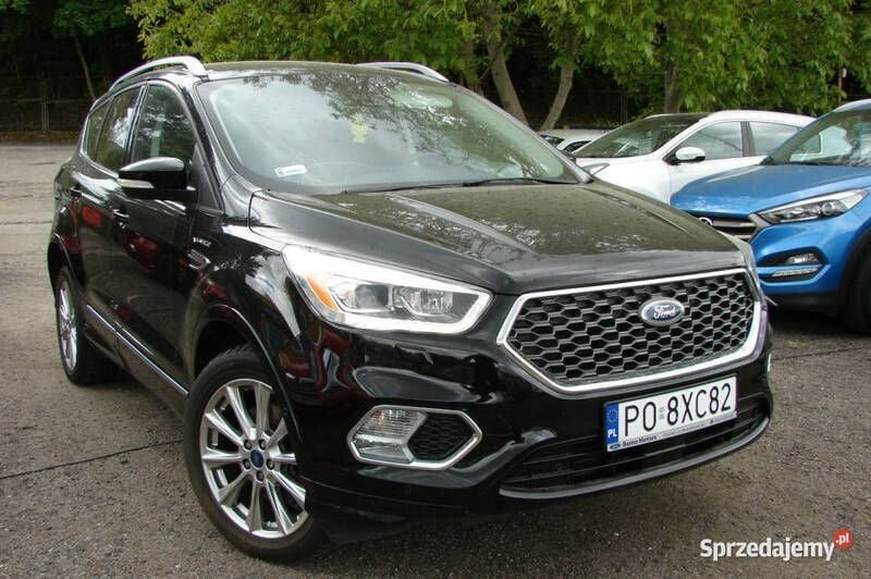 Czarny Używany 2018 Ford Kuga Vignale SUV | 69 900 zł (Uczciwa cena) - Obraz 1/4