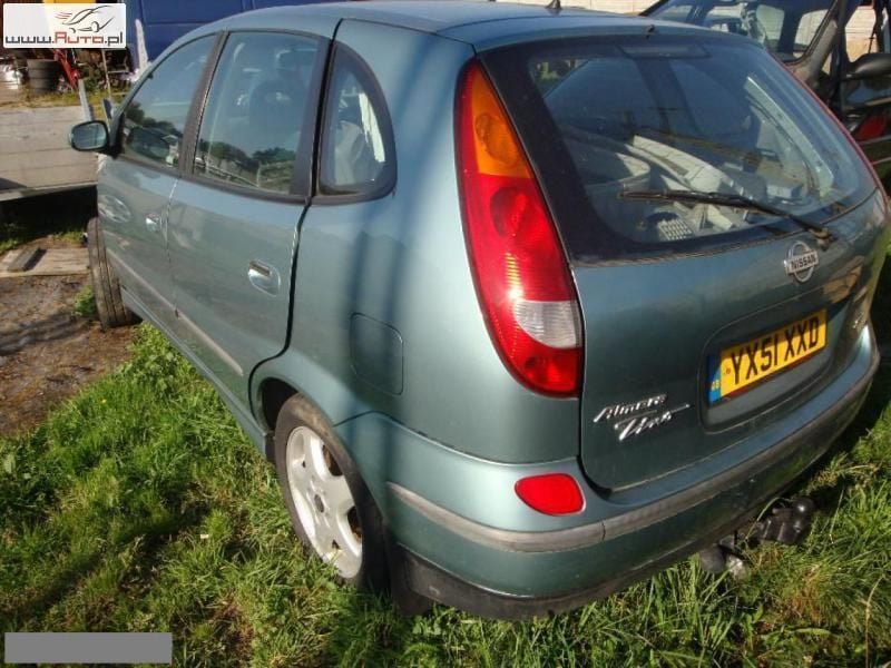 Niebieski Używany 2002 Nissan Almera Hatchback | 2400 zł - Obraz 1/2