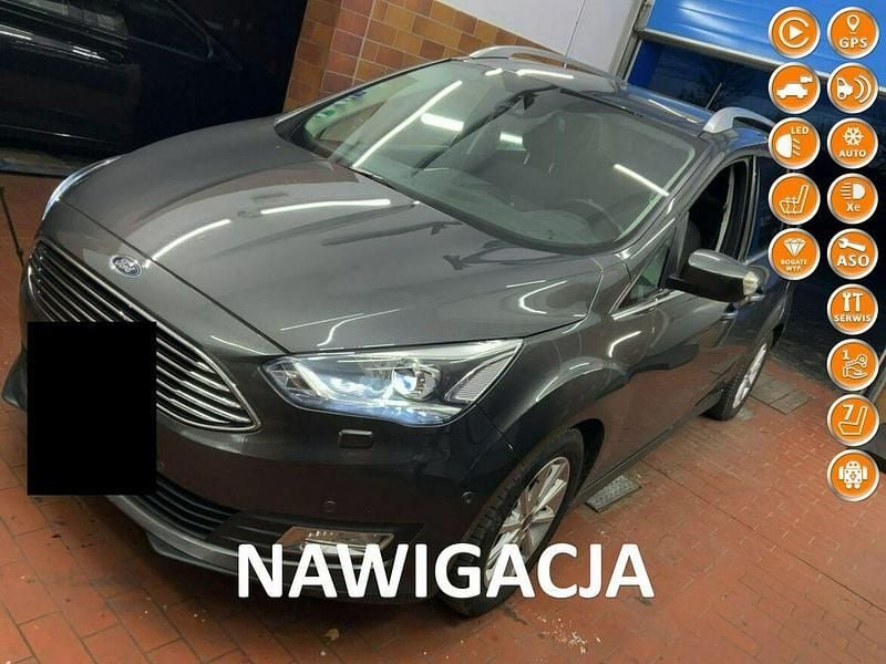 Używany Ford Grand C-Max Titanium 2019 Szary Minivan
