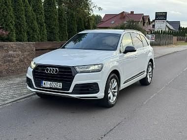 Biały Używany 2019 Audi Q7 S-Line SUV | 148 799 zł (Super Cena) - Obraz 1/4