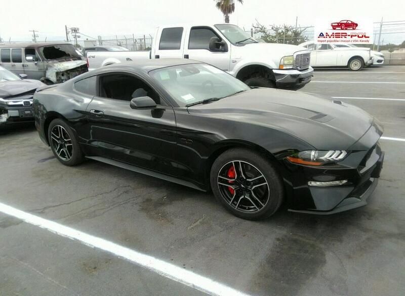 Czarny Używany 2021 Ford Mustang Coupe | 138 000 zł - Obraz 1/4