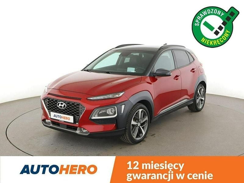 Czerwony Używany 2018 Hyundai Kona Premium SUV | 61 200 zł (Dobra cena) - Obraz 1/3