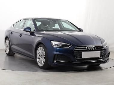 Niebieski Używany 2018 Audi A5 Coupe | 90 999 zł (Dobra cena) - Obraz 1/4