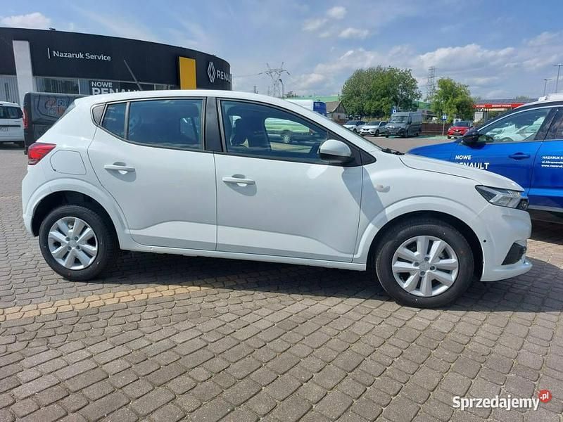 Biały Nowe 2025 Dacia Sandero Expression Hatchback | 62 500 zł (Super Cena) - Obraz 1/4