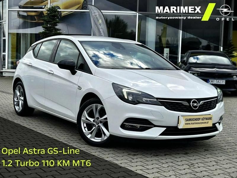 Biały Używany 2021 Opel Astra Sedan/Limuzyna | 52 900 zł (Uczciwa cena) - Obraz 1/4
