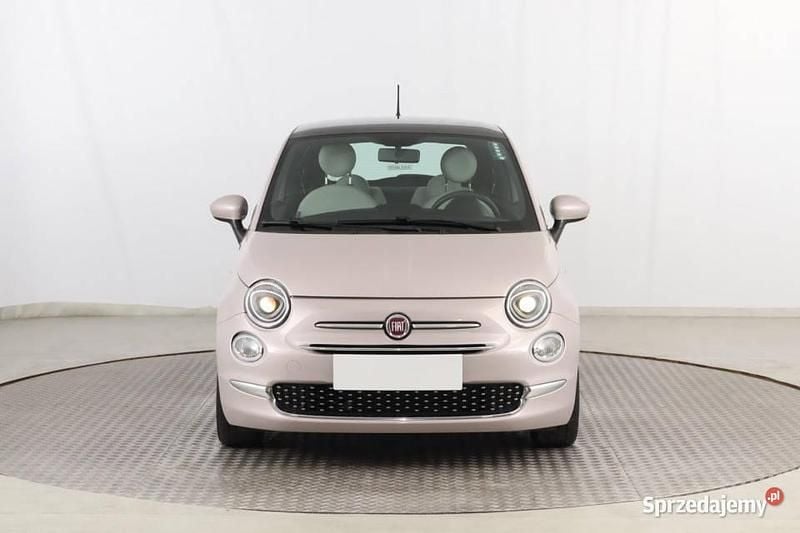 Różowy Używany 2021 Fiat 500 Hatchback | 47 999 zł (Uczciwa cena) - Obraz 1/4