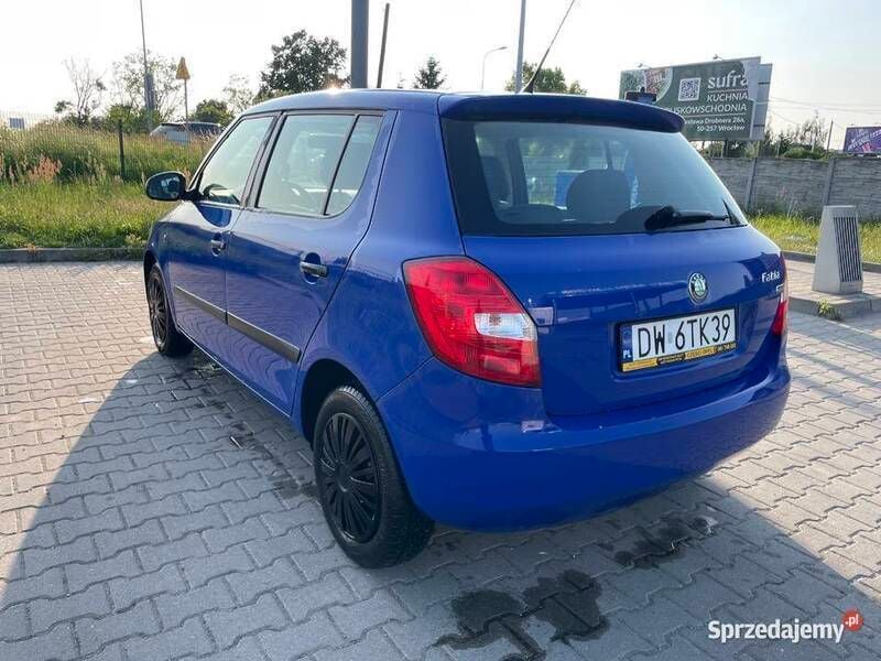 Używany Skoda Fabia 2009 Niebieski Hatchback