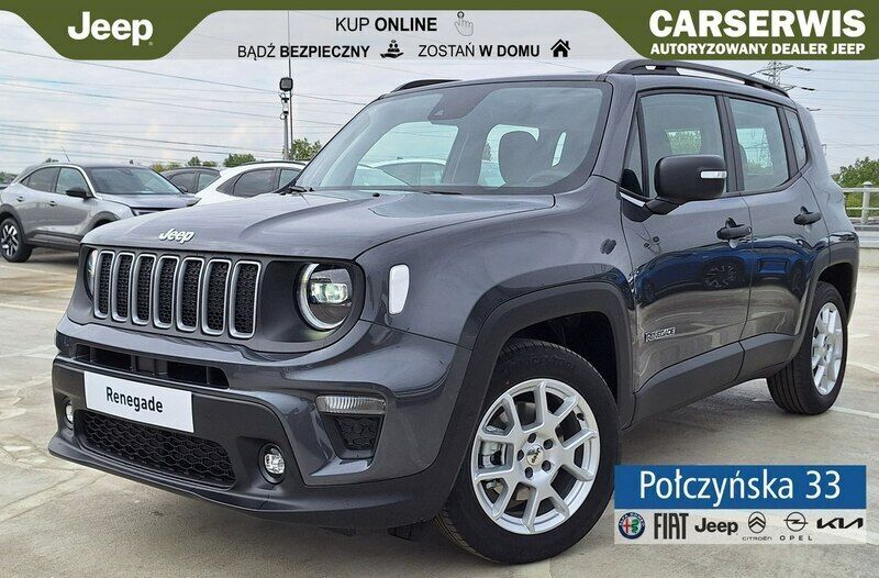 Szary Używany 2024 Jeep Renegade Altitude SUV | 127 590 zł - Obraz 1/4