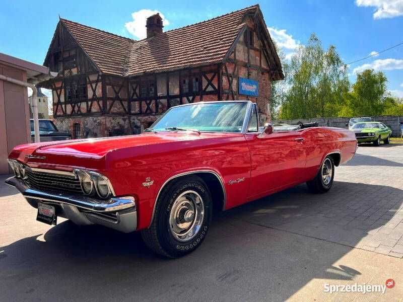 Czerwony Używany 1965 Chevrolet Impala Sport Sedan/Limuzyna | 149 900 zł - Obraz 1/4