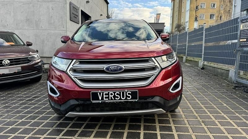 Używany Ford Edge 250 KM (183 kW) 2018 Bordowy (metalik) SUV