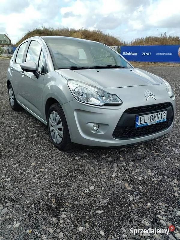 Srebrny Używany 2010 Citroën C3 Hatchback | 9600 zł (Uczciwa cena) - Obraz 1/4