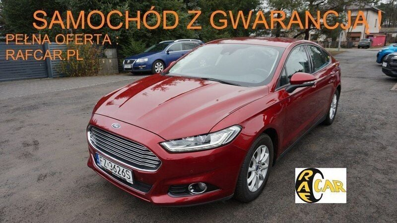 Bordowy Używany 2018 Ford Mondeo Hatchback | 56 999 zł (Uczciwa cena) - Obraz 1/4