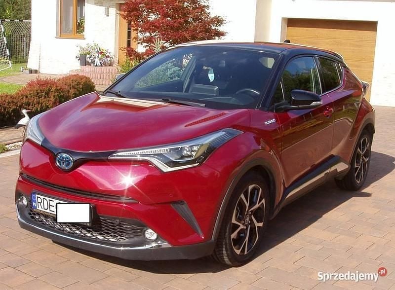 Bordowy Używany 2018 Toyota C-HR SUV | 81 900 zł (Uczciwa cena) - Obraz 1/4