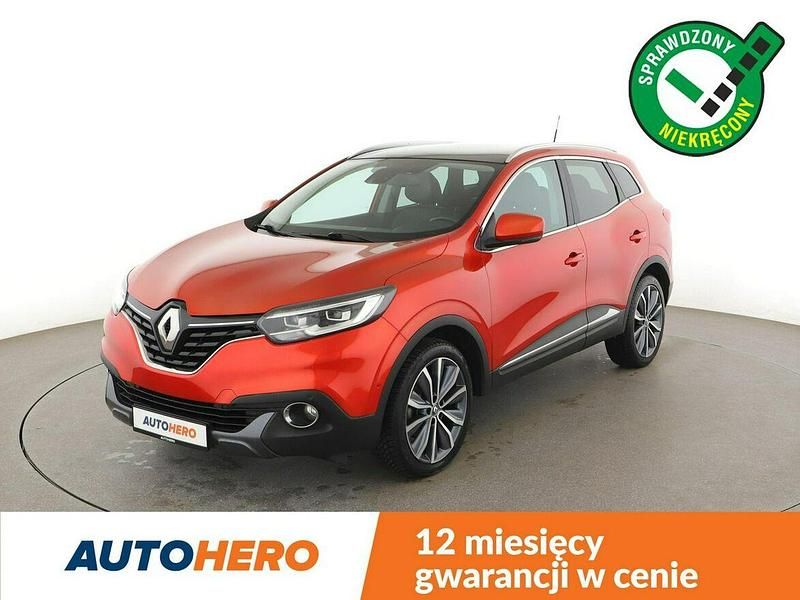 Czerwony Używany 2015 Renault Kadjar SUV | 43 100 zł (Uczciwa cena) - Obraz 1/3