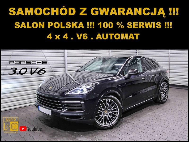 Czarny (metalik) Używany 2019 Porsche Cayenne SUV | 239 999 zł (Uczciwa cena) - Obraz 1/4