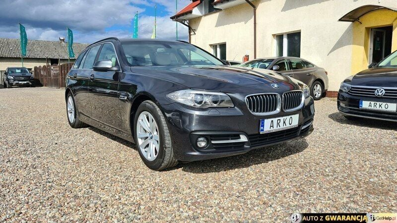 Grafitowy Używany 2016 BMW 520 Sedan/Limuzyna | 68 900 zł (Super Cena) - Obraz 1/4