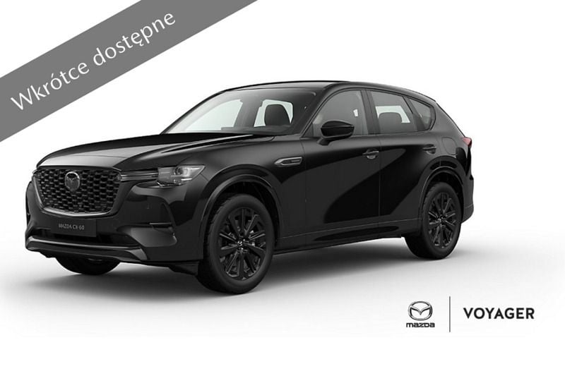 Jet black Używany 2023 Mazda CX-60 SUV | 229 900 zł (Dość drogi) - Obraz 1/2