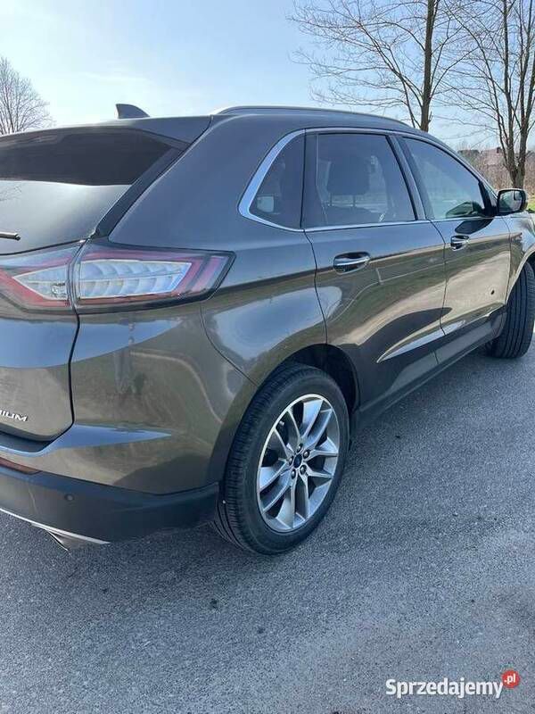Szary Używany 2018 Ford Edge Titanium SUV | 79 000 zł - Obraz 1/4