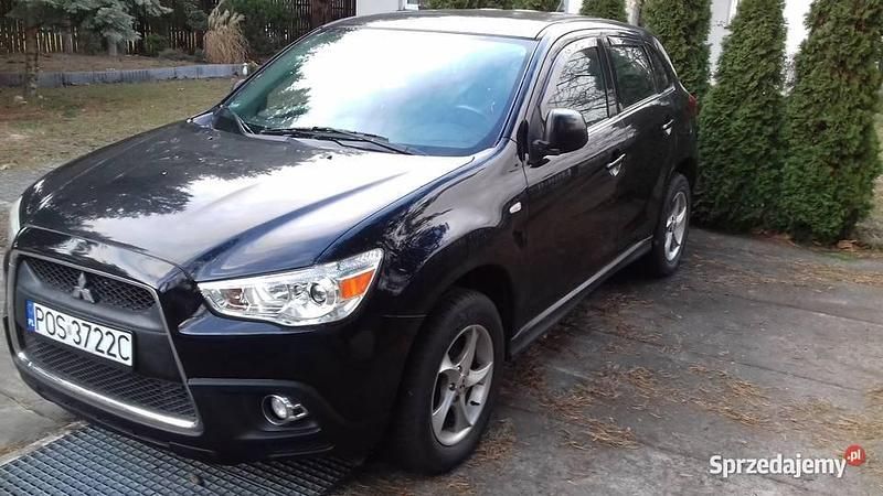 Czarny Używany 2011 Mitsubishi ASX SUV | 22 950 zł (Dobra cena) - Obraz 1/4