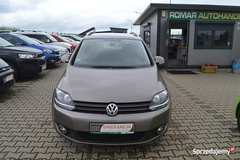 Brązowy Używany 2010 VW Golf Plus Cross Minivan | 23 500 zł - Obraz 1/4