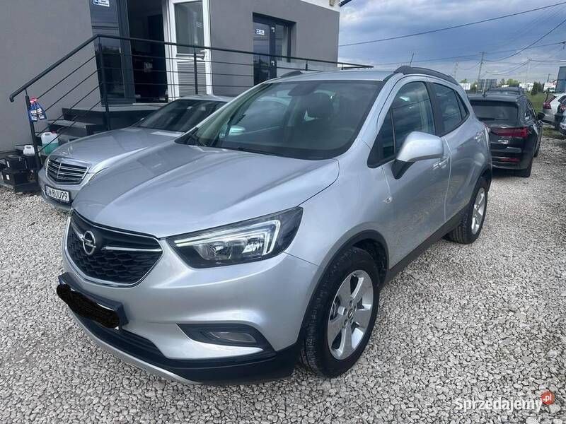 Srebrny Używany 2017 Opel Mokka X SUV | 54 900 zł - Obraz 1/4