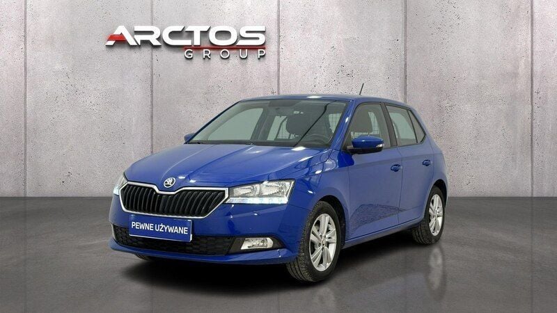 Niebieski Używany 2020 Skoda Fabia Hatchback | 34 900 zł (Uczciwa cena) - Obraz 1/4