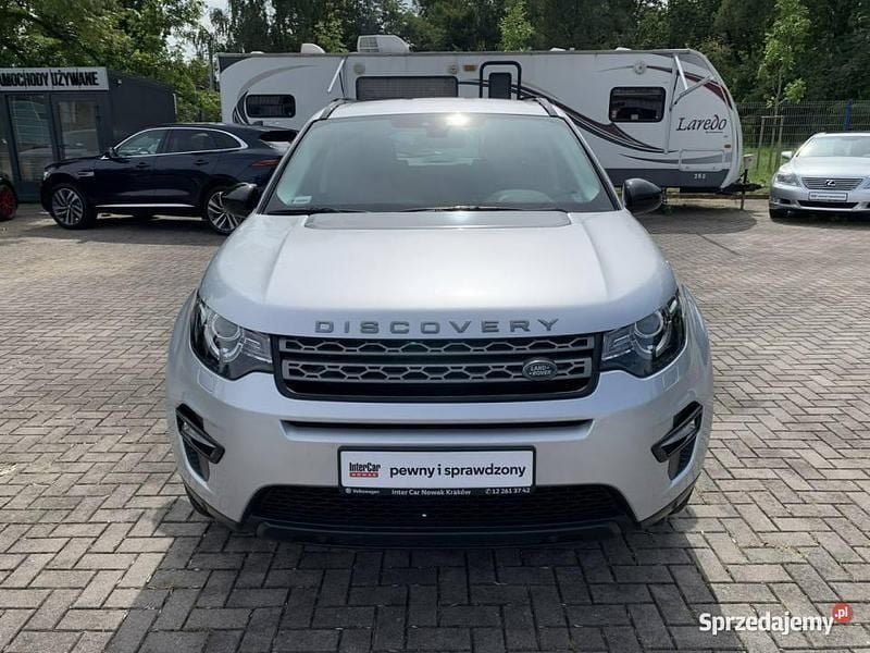 Srebrny (metalik) Używany 2018 Land Rover Discovery Sport SUV | 80 000 zł (Super Cena) - Obraz 1/2